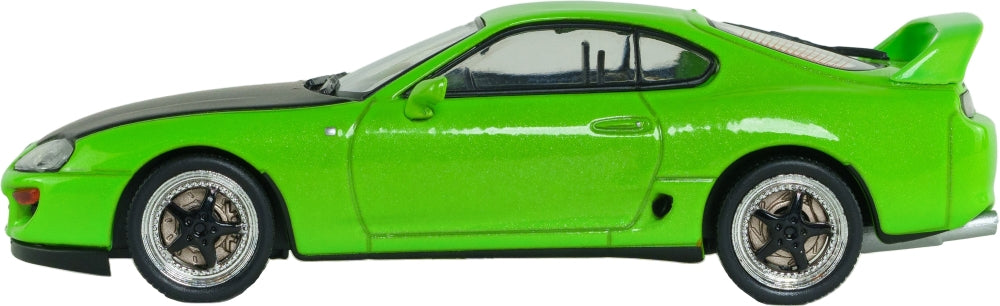 Toyota Supra MK.4 Solido Works Neon Green 2001 1:43 Solido Model (view 2)