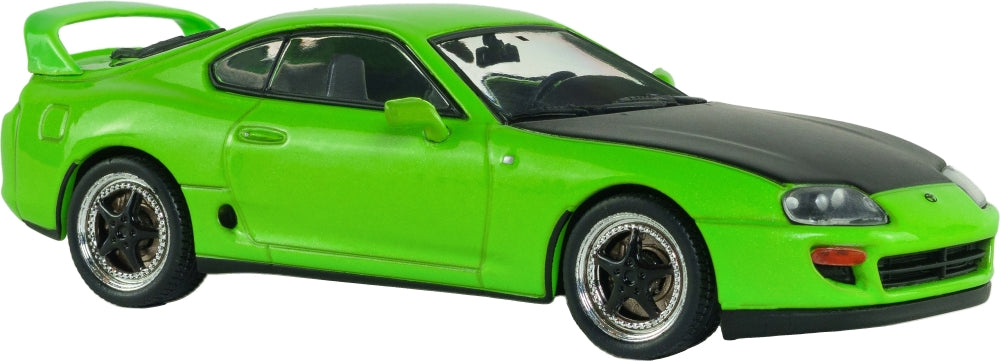 Toyota Supra MK.4 Solido Works Neon Green 2001 1:43 Solido Model (view 6)