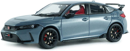 Honda Civic Type R Sonic Grey 2023 1:43 Solido Model (view 5)