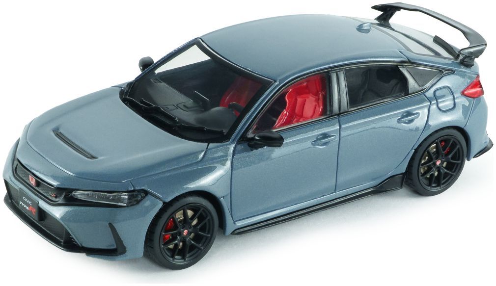 Honda Civic Type R Sonic Grey 2023 1:43 Solido Model (view 6)