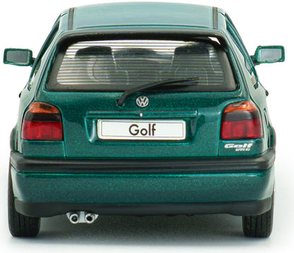 Available to Order – VW Golf MKIII VR6 Green 1994 1:43 Solido Model (SOL 4316401)