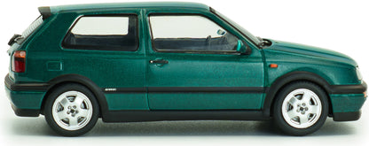 Available to Order – VW Golf MKIII VR6 Green 1994 1:43 Solido Model (SOL 4316401)