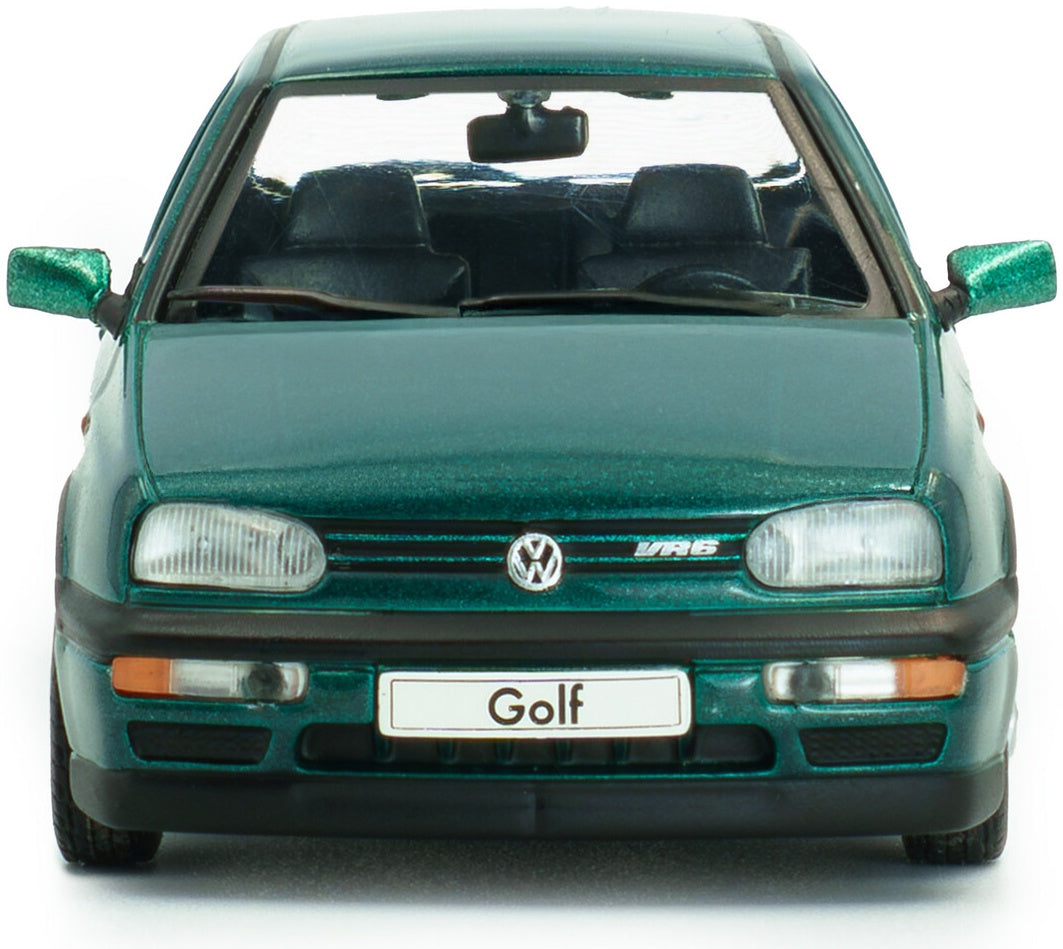 Available to Order – VW Golf MKIII VR6 Green 1994 1:43 Solido Model (SOL 4316401)