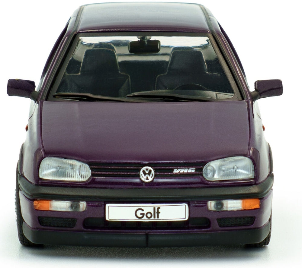 VW Golf MKIII VR6 Purple 1994 1:43 Solido Model (view 6)