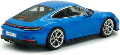 Porsche 911 (992) GT3 Touring South Sea Blue Metallic 2023 1:43 Solido Model (view 4)