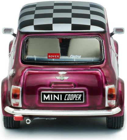 Available To Order – Mini Cooper Sport Purple 1997 1:43 Solido Model (SOL 4316604)