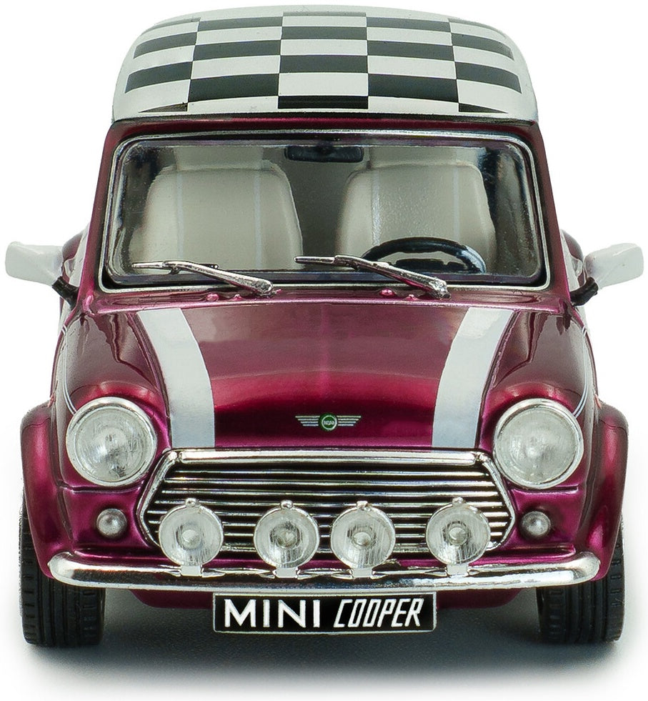 Available To Order – Mini Cooper Sport Purple 1997 1:43 Solido Model (SOL 4316604)