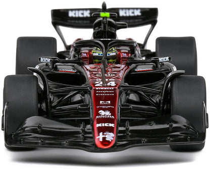 Available To Order – Alfa Romeo F1 C43 Red Z.Guanyu 2023 Spanish GP 2023 1:43 Solido Model (SOL 4317902)