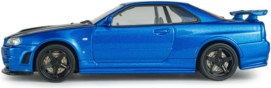 Nissan Skyline GT-R (R34) ZTune Bayside Blue 1998 1:43 Solido Model (view 2)