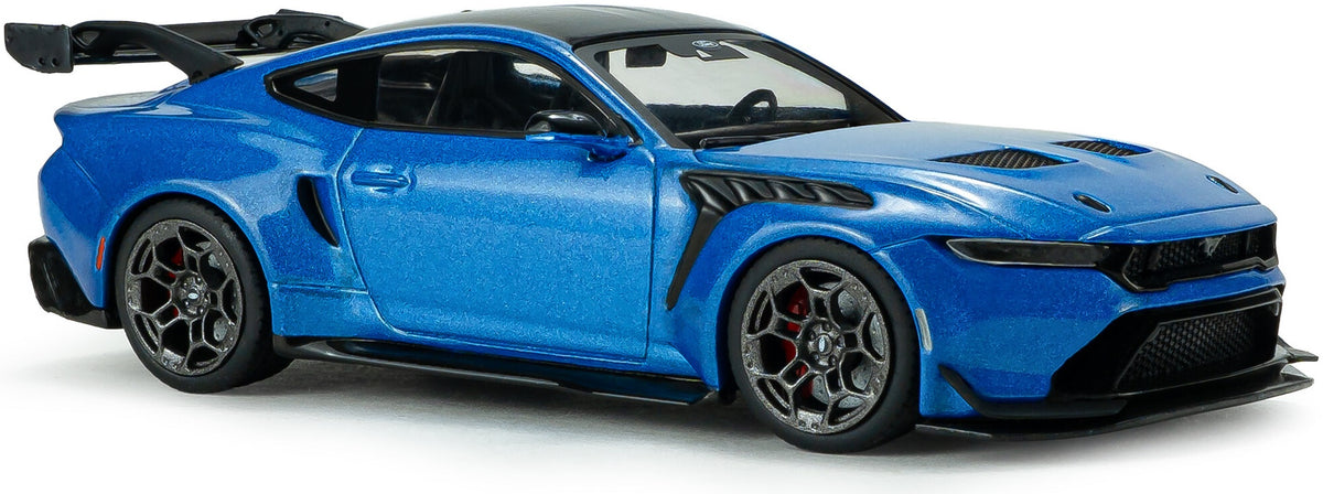Ford Mustang GTD Indulgent Blue 2025 1:43 Solido Model (view 6)