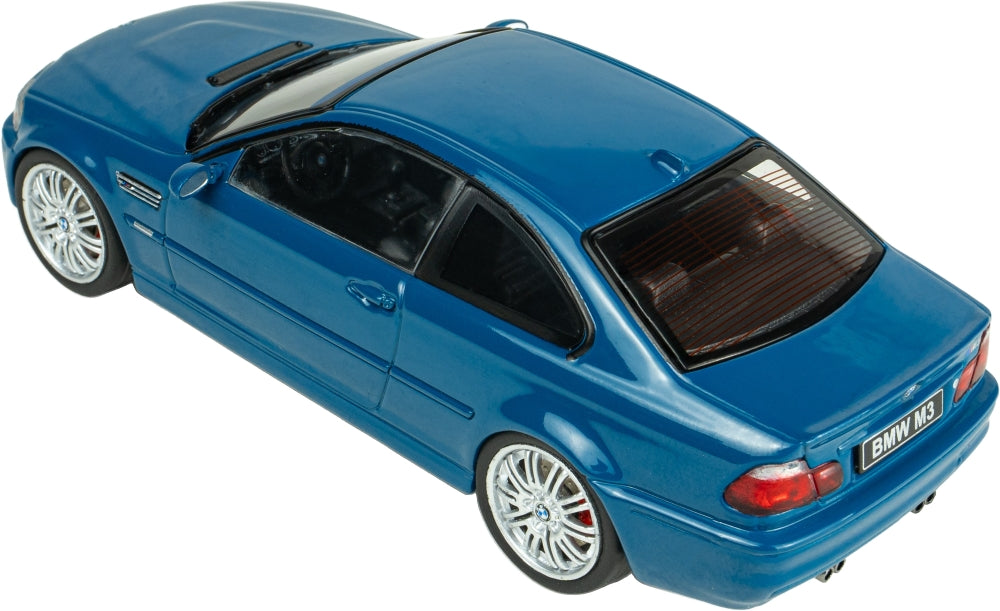 BMW M3 Coupe Laguna Seca Blue 2000 1:43 Solido Model (view 4)