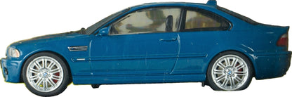 BMW M3 Coupe Laguna Seca Blue 2000 1:43 Solido Model (view 5)