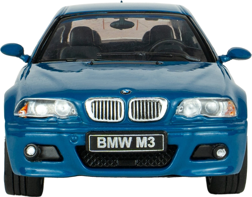 BMW M3 Coupe Laguna Seca Blue 2000 1:43 Solido Model (view 6)