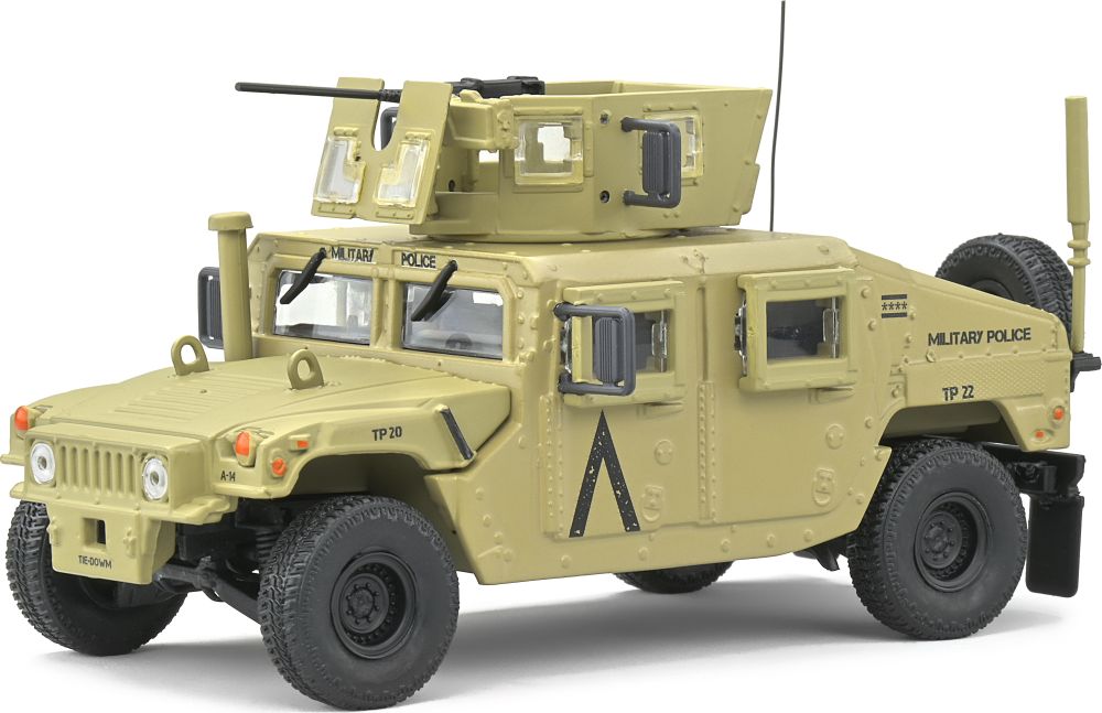 Available to Order – M1115 Humvee Military Police Desert Camo 1:48 Solido Model (SOL 4800103)