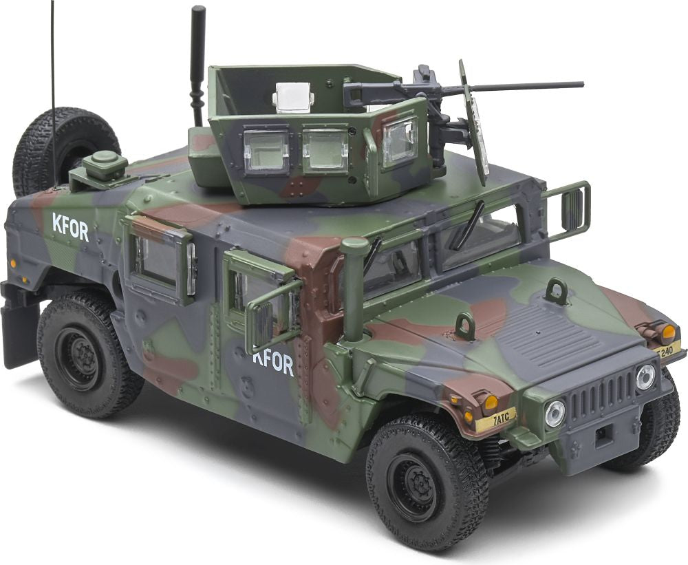 Available to Order – M1115 Humvee KFOR Green Camo 1:48 Solido Model (SOL 4800104)