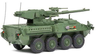 Available to Order – M1128 MGS Stryker Green Camo 1:48 Solido Model (SOL 4800201)
