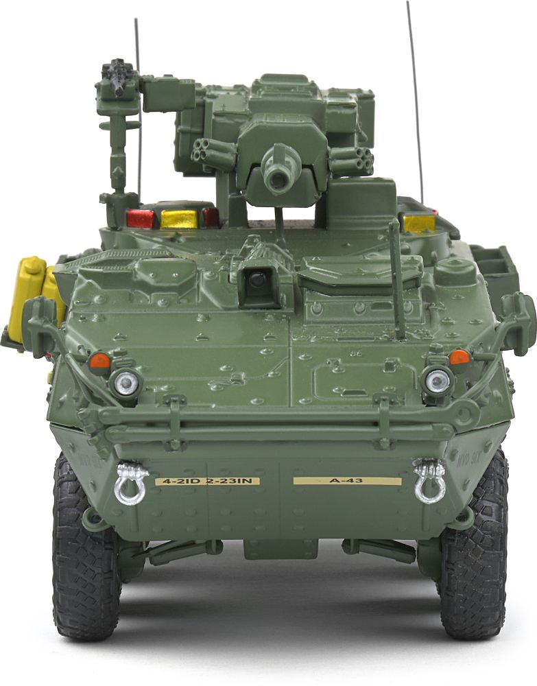 Available to Order – M1128 MGS Stryker Green Camo 1:48 Solido Model (SOL 4800203)