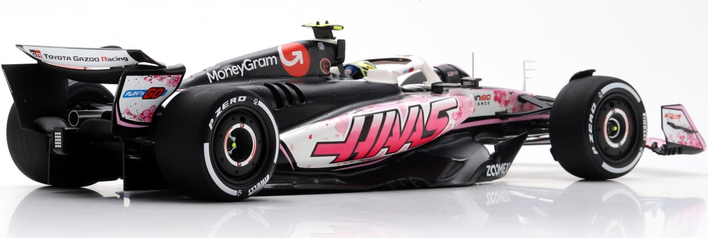 Haas VF-25 #87 MoneyGram F1 Team Japanese GP 2025 Oliver Bearman 1:18 Spark Model (view 2)
