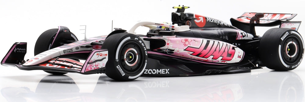 Haas VF-25 #87 MoneyGram F1 Team Japanese GP 2025 Oliver Bearman 1:18 Spark Model (view 5)