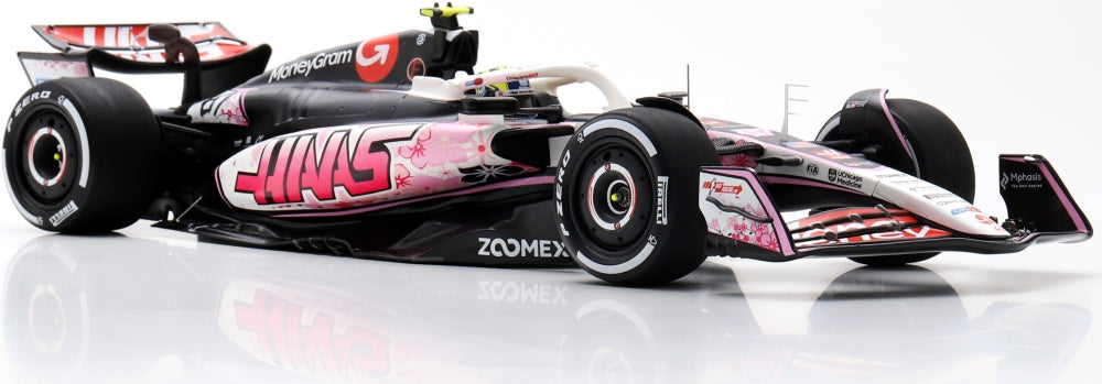 Haas VF-25 #87 MoneyGram F1 Team Japanese GP 2025 Oliver Bearman 1:18 Spark Model (view 6)