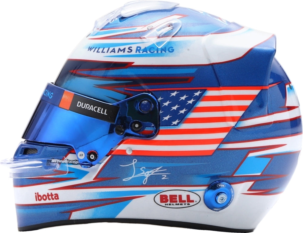 Logan Sargeant Williams Racing 2023 Helmet 1:5 Spark Model (view 2)