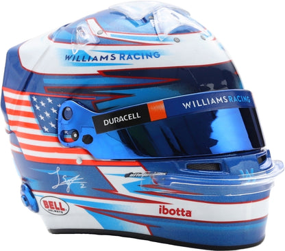 Logan Sargeant Williams Racing 2023 Helmet 1:5 Spark Model (view 4)