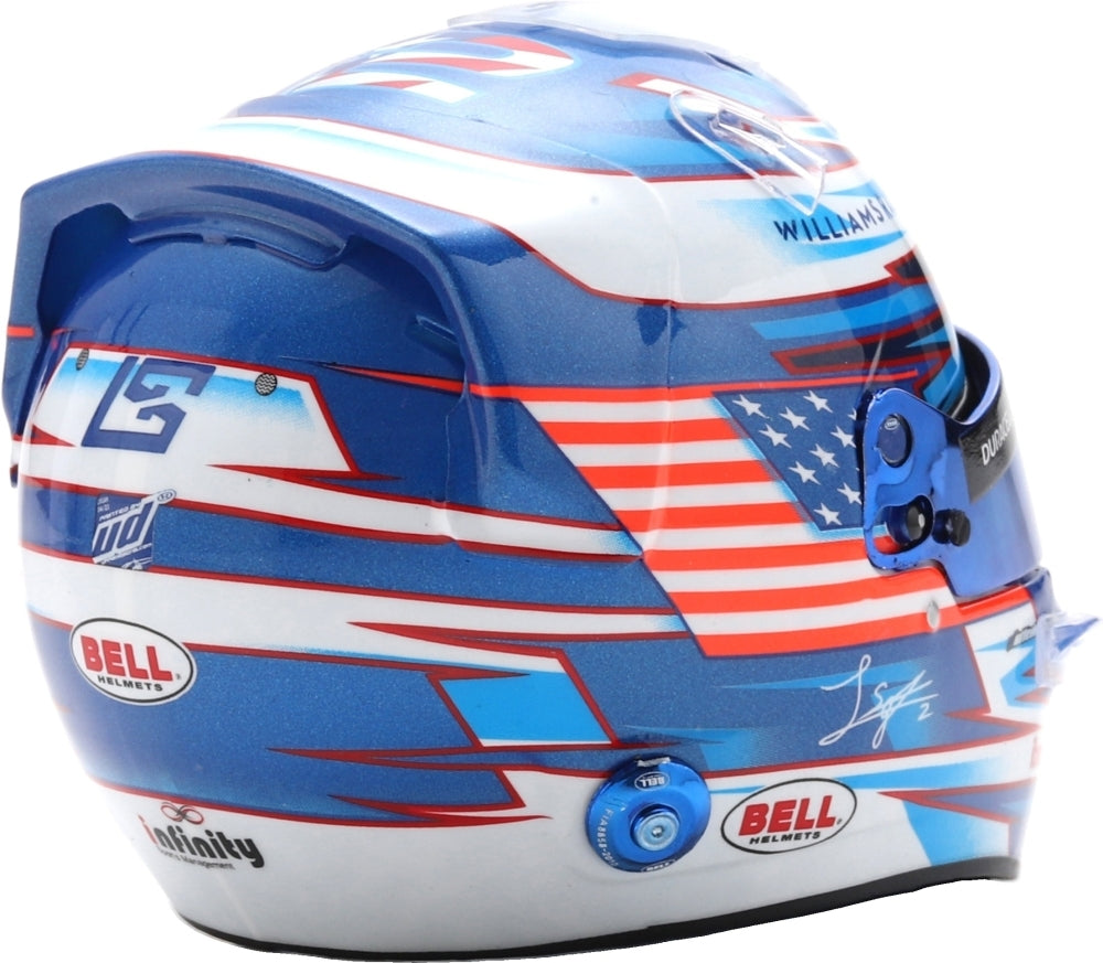 Logan Sargeant Williams Racing 2023 Helmet 1:5 Spark Model (view 5)