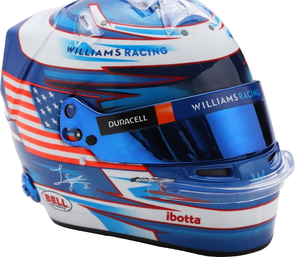 Logan Sargeant Williams Racing 2023 Helmet 1:5 Spark Model (view 6)