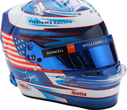 Logan Sargeant Williams Racing 2023 Helmet 1:5 Spark Model (view 6)