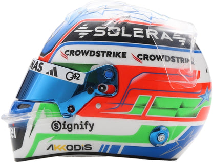 Available To Order – Mercedes AMG Petronas F1 Team Kimi Antonelli 2025 Helmet 1:5 Spark Model (SPA 5HF186)