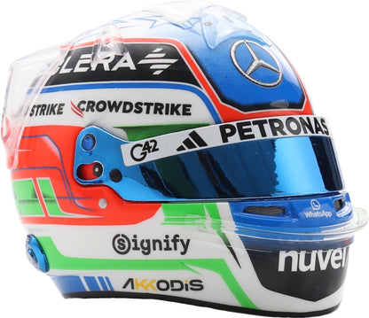 Available To Order – Mercedes AMG Petronas F1 Team Kimi Antonelli 2025 Helmet 1:5 Spark Model (SPA 5HF186)