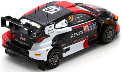 Available To Order – Toyota GR Yaris Rally1 Hybrid #97 5th Rally Finland 2023 J.M. Latvala/J.  Hannin 1:43 Spark Model (SPA S6737)
