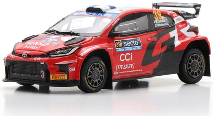 Available To Order – Toyota GR Yaris Rally1 Hybrid #39 Gazoo WRT 6th Rally Finland 2024 2nd WRC2 Lat/Ha 1:43 Spark Model (SPA S6879)