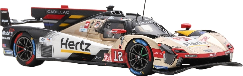 Cadillac V-Series.R #12 Hertz Team Jota 4th Le Mans 24H 2026 Lynn/Stevens/Nato 1:43 Spark Model (view 6)