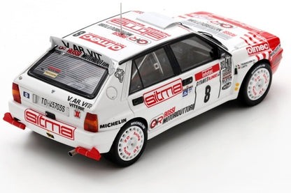 Available To Order – Lancia Delta HF Integrale EVO #8 8th Tour de Corse Rally de France 1992 Liatti/Tedes 1:43 Spark Model (SPA S9020)