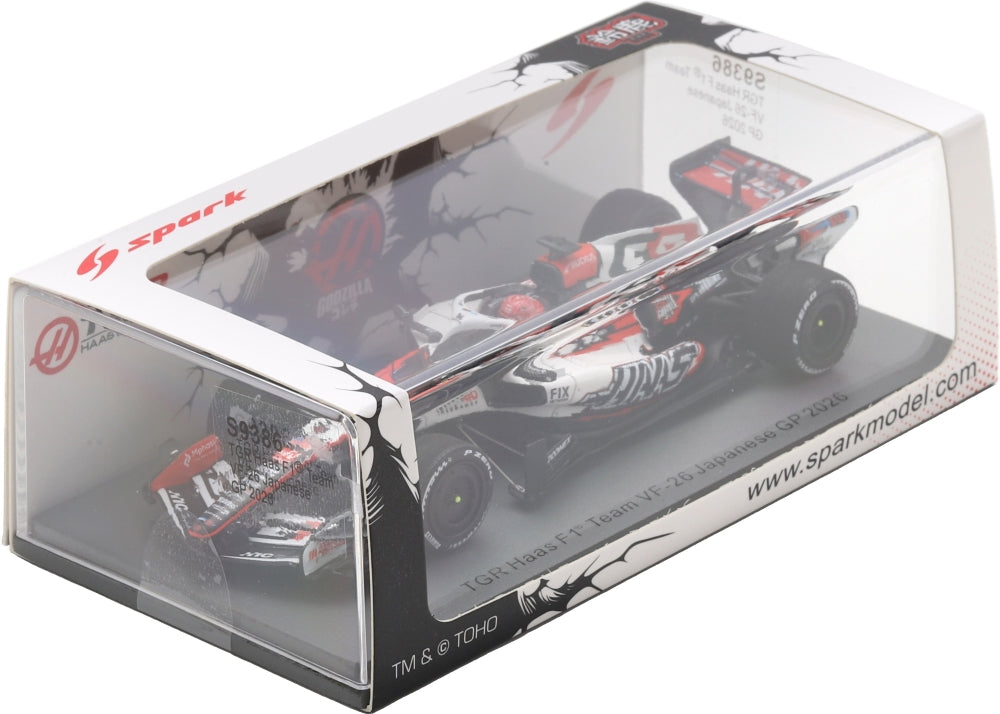 TGR Haas F1 Team VF-26 #31 Japanese GP 2026 Esteban Ocon 1:43 Spark Model (view 3)