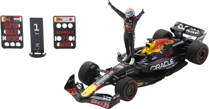 Red Bull Racing RB21 #1 Oracle Racing 1st US GP 2025 Verstappen w/Pit Boards 1:43 Spark Model (view 2)
