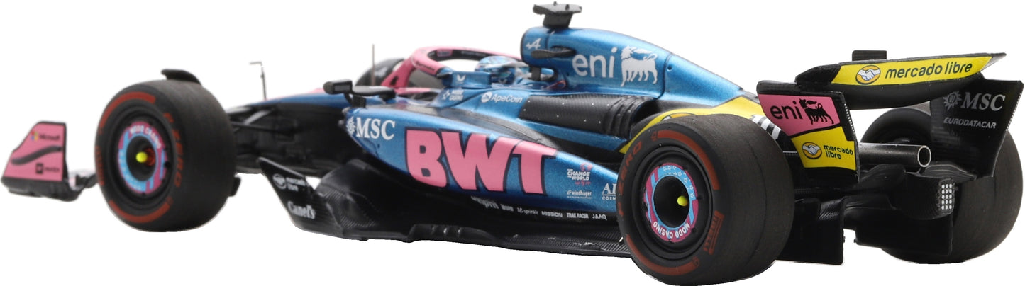 Available To Order – Alpine A525 #10 BWT Alpine F1 US GP 2025 Pierre Gasly 1:43 Spark Model (SPA S9668)