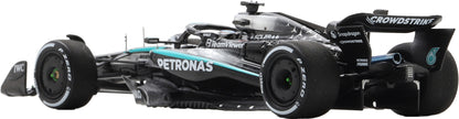 Mercedes AMG Petronas F1 W16e #63 2nd Las Vegas GP 2025 George Russell 150th GP's 1:43 Spark Model (view 2)