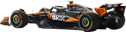 Available To Order – McLaren MCL39 #4 Winner Brazilian GP 2025 Lando Norris w/Number Board 1:43 Spark Model (SPA S9675)