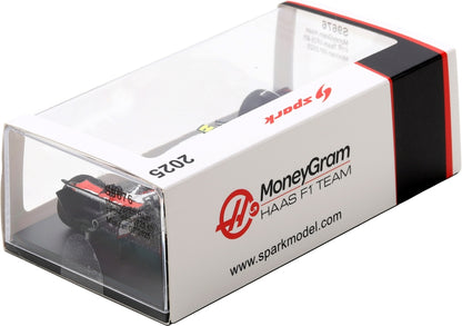 MoneyGram Haas F1 VF25 #87 4th Mexican GP 2025 Oliver Bearman w/Pit Board 1:43 Spark Model (view 3)