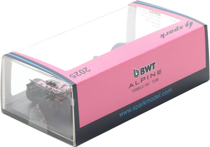 Available To Order – Alpine A525 #10 BWT F1 Team Abu Dhabi GP 2025 Pierre Gasly 1:43 Spark Model (SPA S9682)