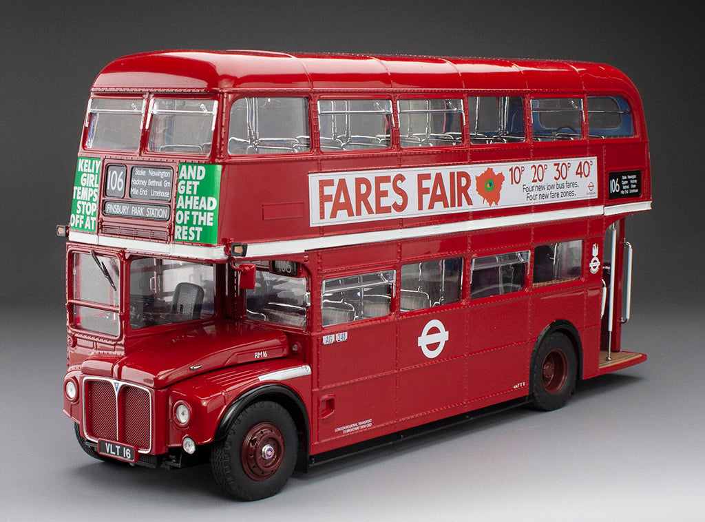 Available To Order – Routemaster Bus RM16 VLT 16 Red (Limited Edition 800pcs) 1:24 SunStar Model (SUN H2944)