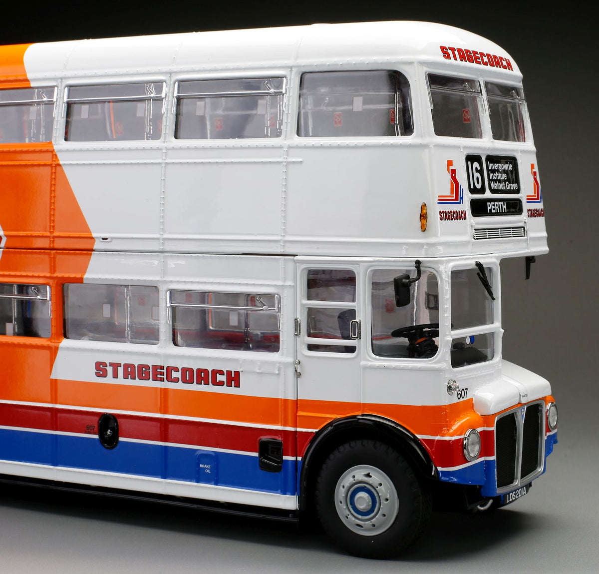 Available To Order – Routemaster Bus Stagecoach - Ft.607 Rt.16 Invergowrie (Limited Edition 300pcs) 1:24 SunStar Model (SUN H2946)