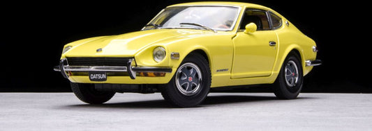 Available To Order – Datsun 240Z Yellow 1972 1:18 (SUN H3512)