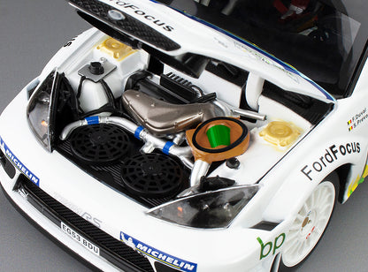 Available To Order – Ford Focus RS WRC '04-#8 F.Duval/S.Prevot 2nd Rally Deutschland 2004 (999pcs) 1:18 (SUN H3881)