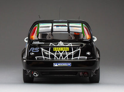 Available To Order – Ford Focus RS WRC '04-#8 F.Duval/S.Prevot 2nd Rally Deutschland 2004 (999pcs) 1:18 (SUN H3881)