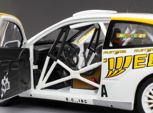 Available To Order – Ford Focus RS WRC '05 #46 V.Rossi C.Cassina Monza Rally Show 2006 (999pcs) 1:18 (SUN H3882)