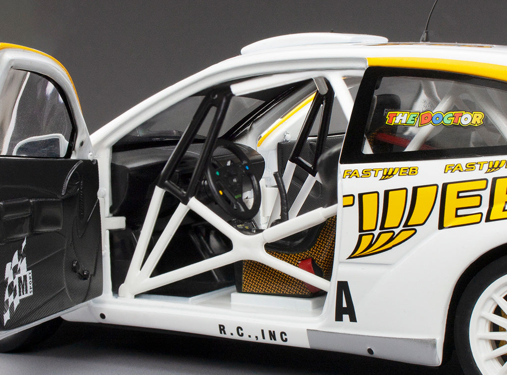 Available To Order – Ford Focus RS WRC '05 #46 V.Rossi C.Cassina Monza Rally Show 2006 (999pcs) 1:18 (SUN H3882)