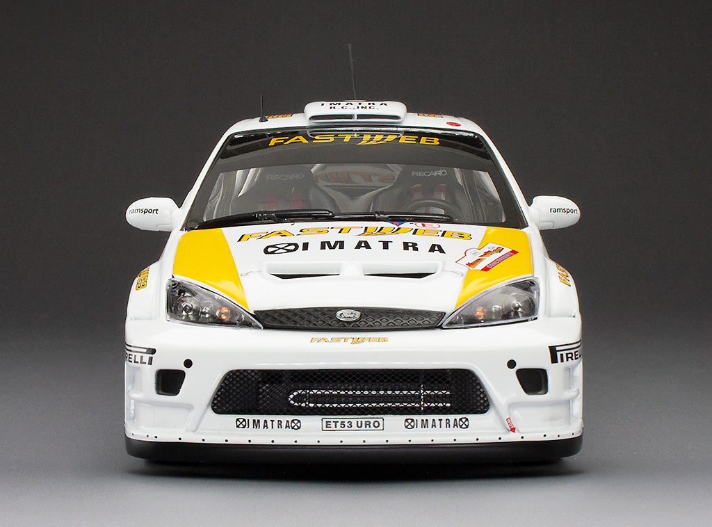 Available To Order – Ford Focus RS WRC '05 #46 V.Rossi C.Cassina Monza Rally Show 2006 (999pcs) 1:18 (SUN H3882)